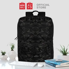 MINISO Camouflage Canvas Backpack