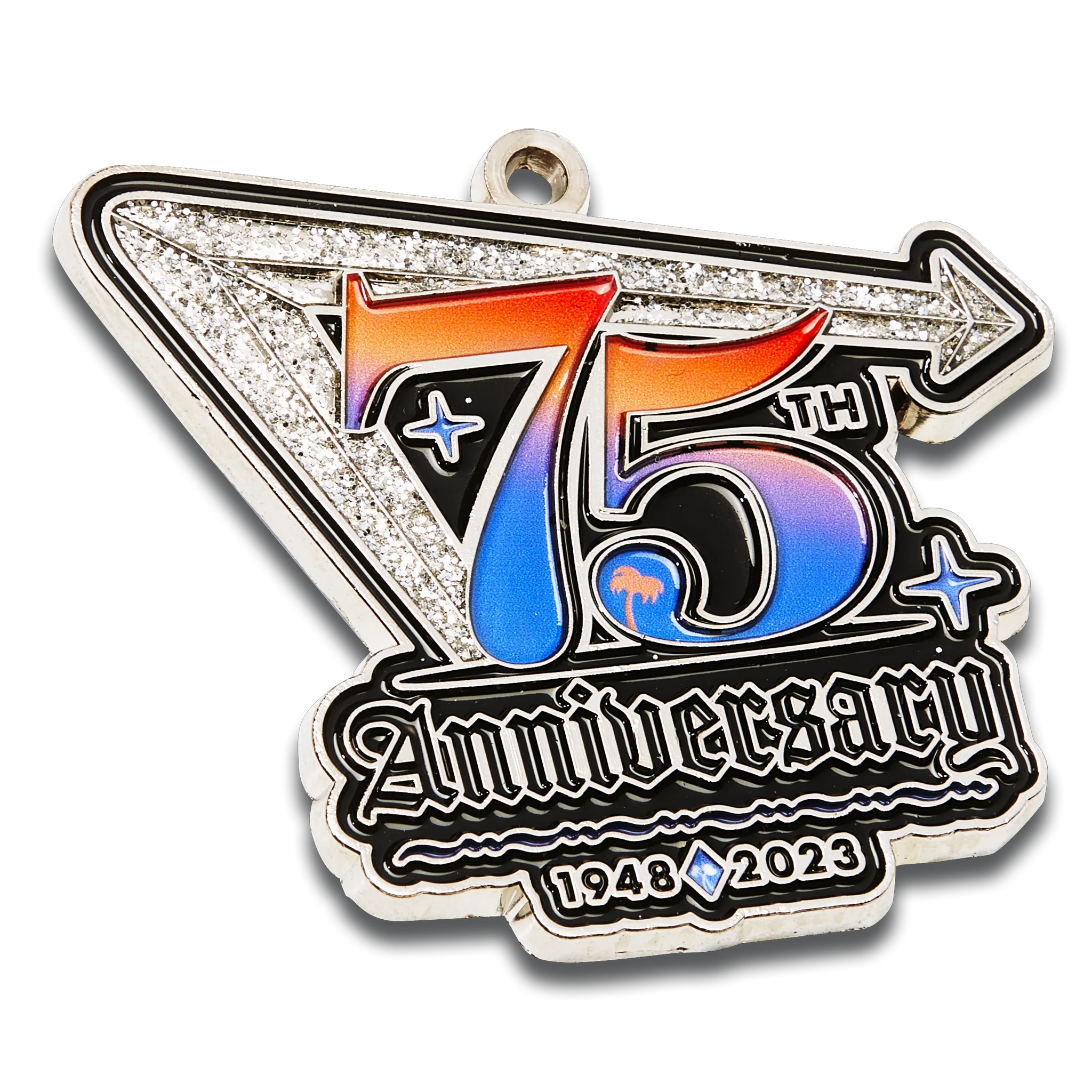 75th Anniversary Keychain