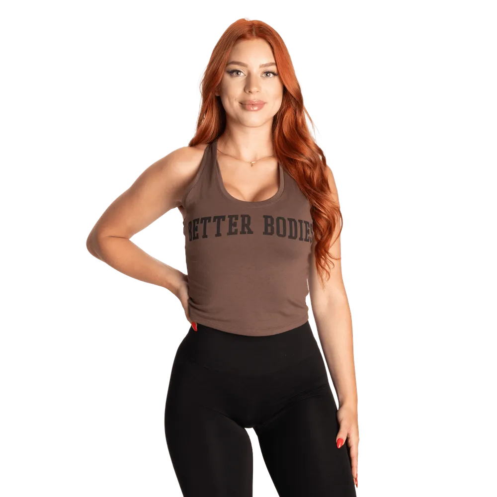 Better Bodies Crop T-Back - Timber