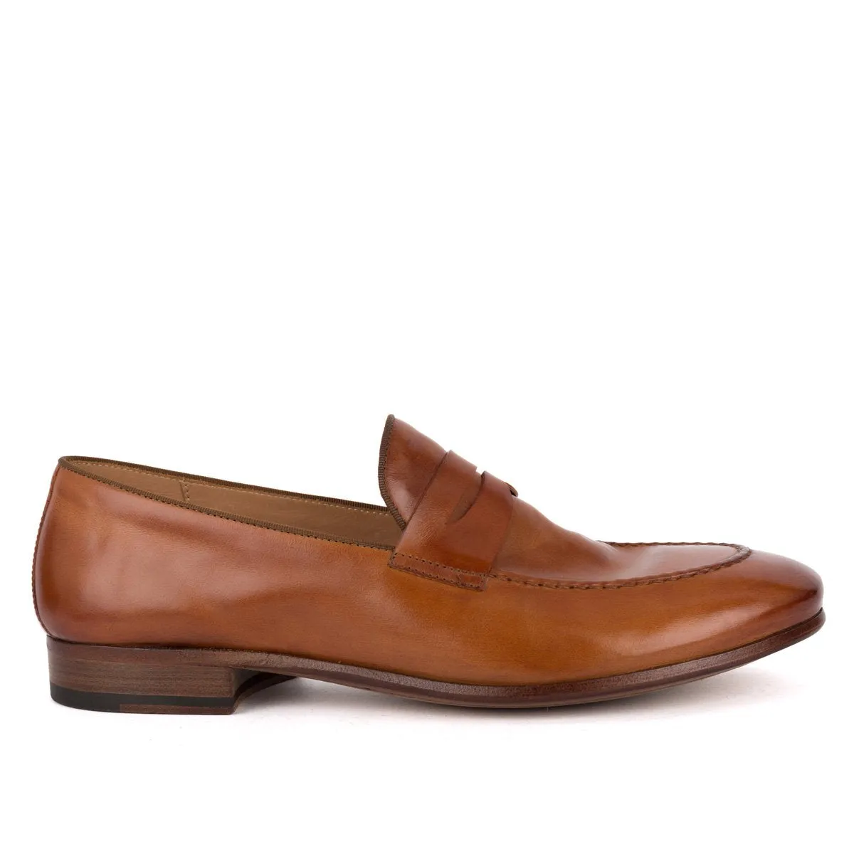 BRIAN 61011<br>Tan horse loafers