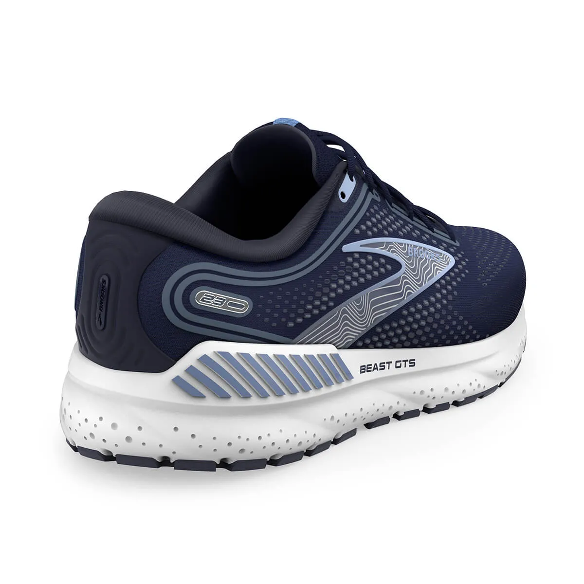 Brooks Beast GTS 23 Mens Running Shoes - Peacoat/Blue/White Colorway