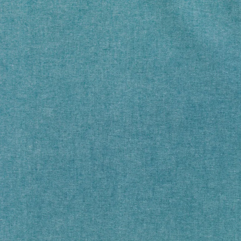 Chambray Cotton - Petrol