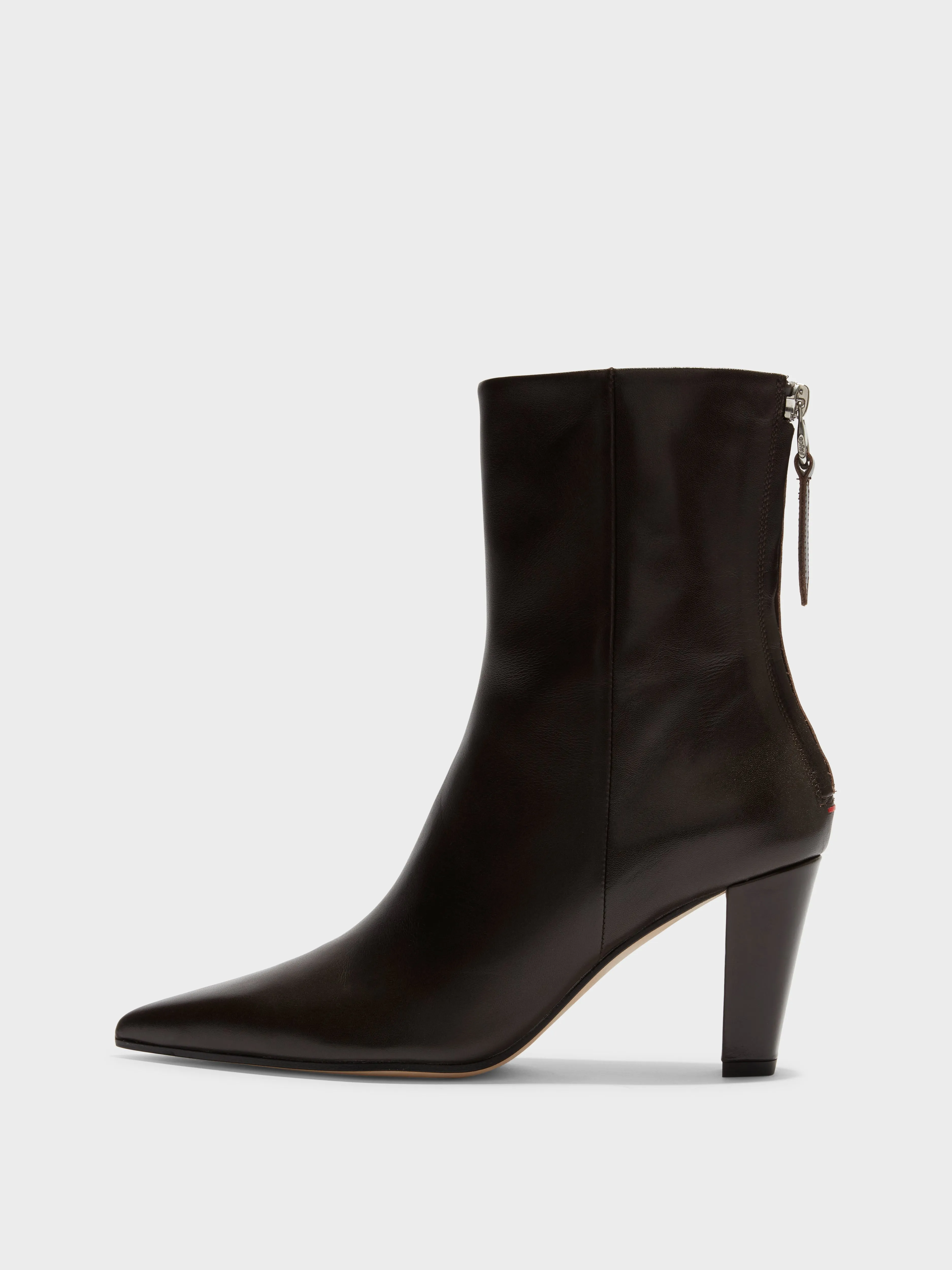 Christy Elegant Leather Ankle Boots for Women