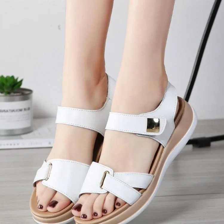 Comfortable Non-slip Summer Sandals for Women with Wear-resistant Flat Design