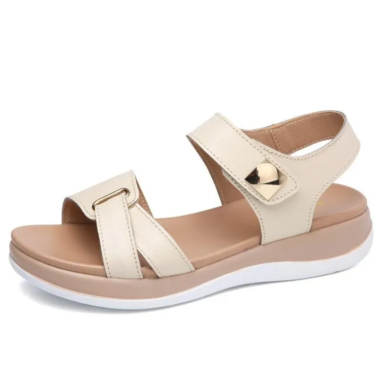 Comfortable Non-slip Summer Sandals for Women with Wear-resistant Flat Design