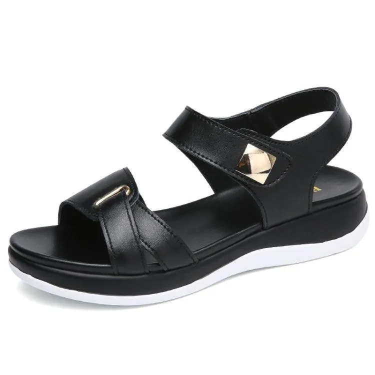 Comfortable Non-slip Summer Sandals for Women with Wear-resistant Flat Design