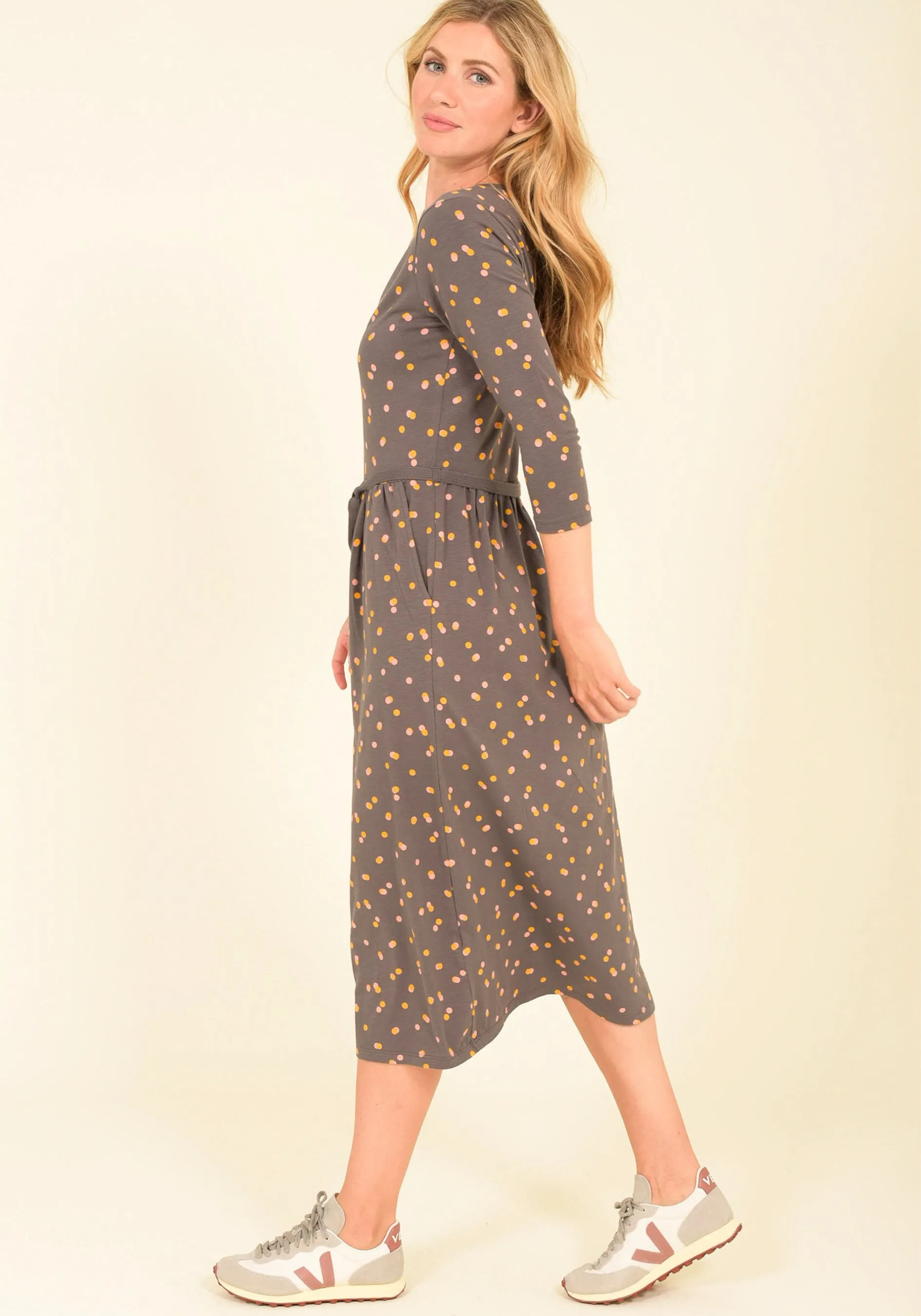 Dotty Midi Dress