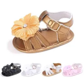 Flower Baby Girls Sandals For 0-24M