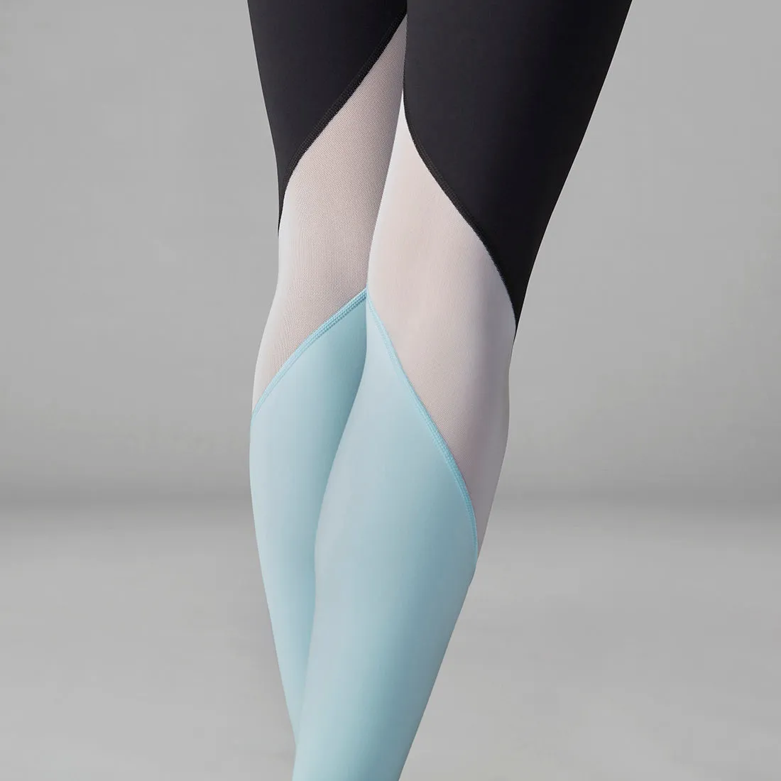 High Waisted Color Block Leggings *