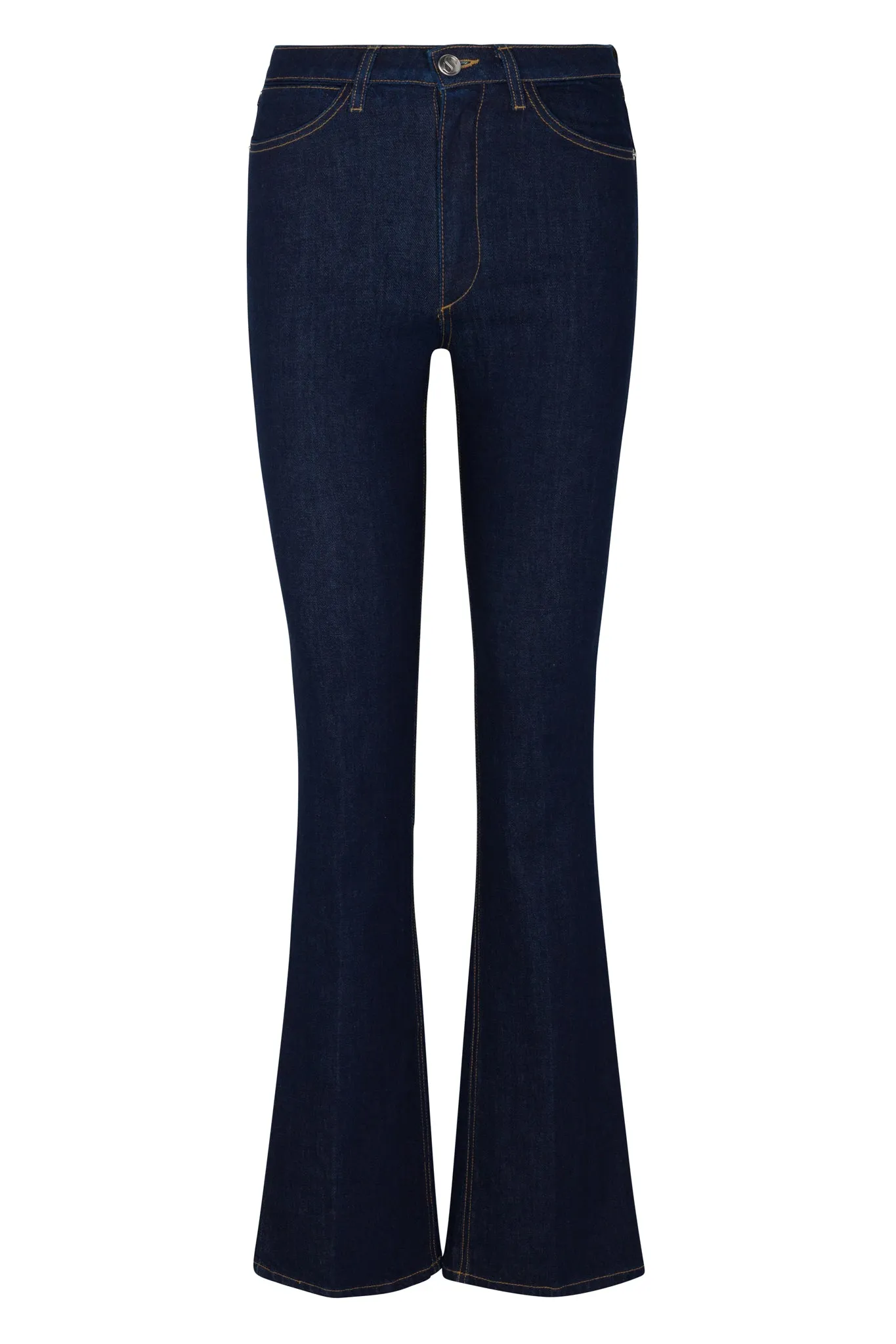 Joan Indigo Micro Flare Denim