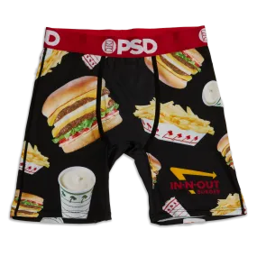 Men's Red & Black In-N-Out Briefs PSD®