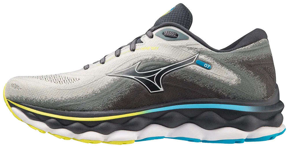 Mizuno Wave Sky 7 men's - Blue/White/Bolt