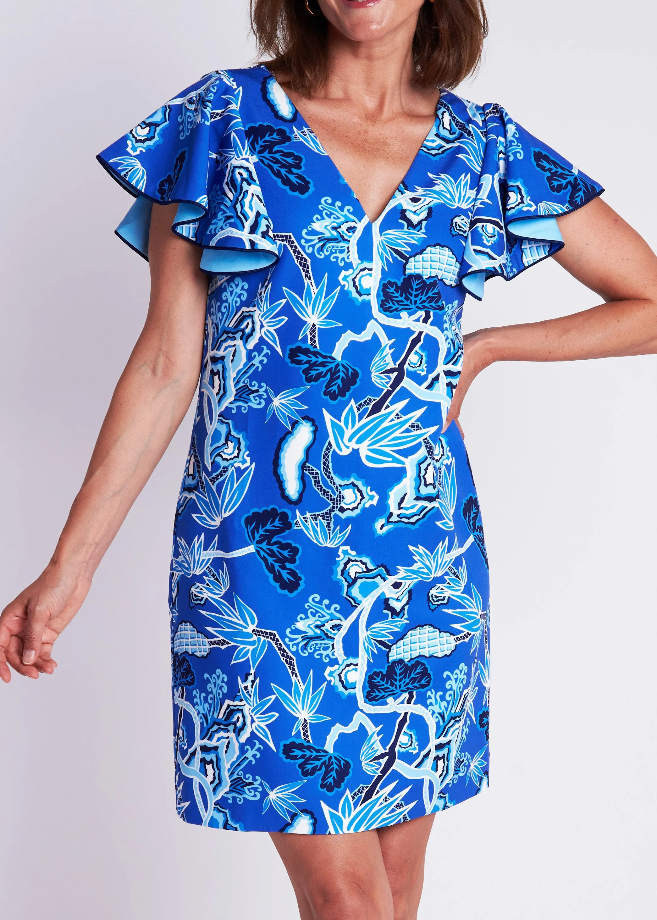 Ollie Dress - Winifred Blue