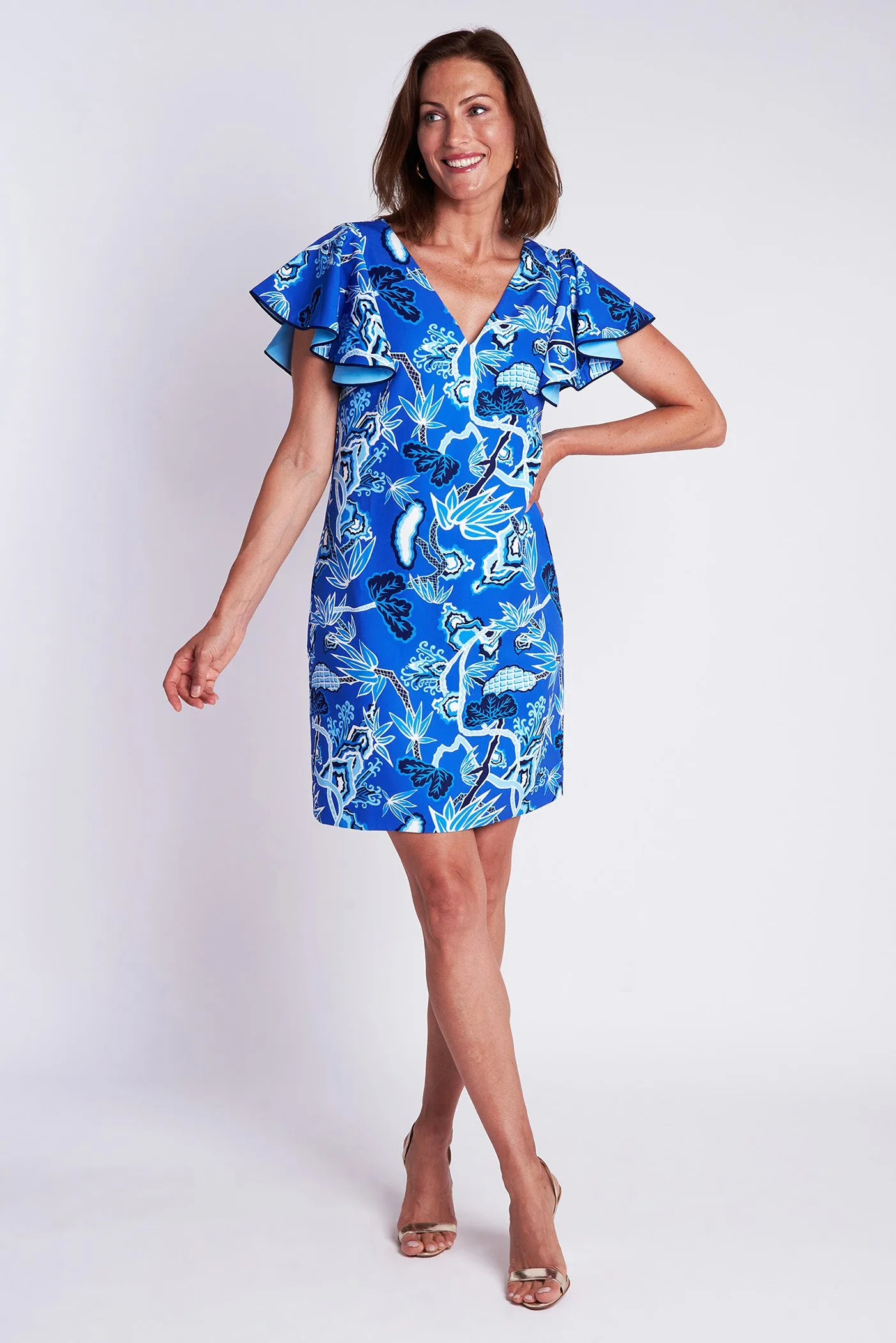 Ollie Dress - Winifred Blue