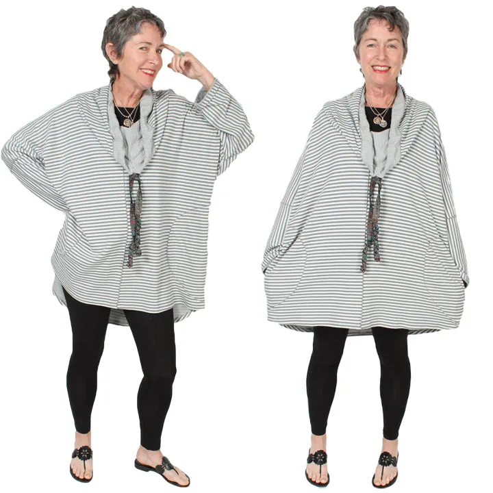 Point Reyes Hoodie Oversize Stripes