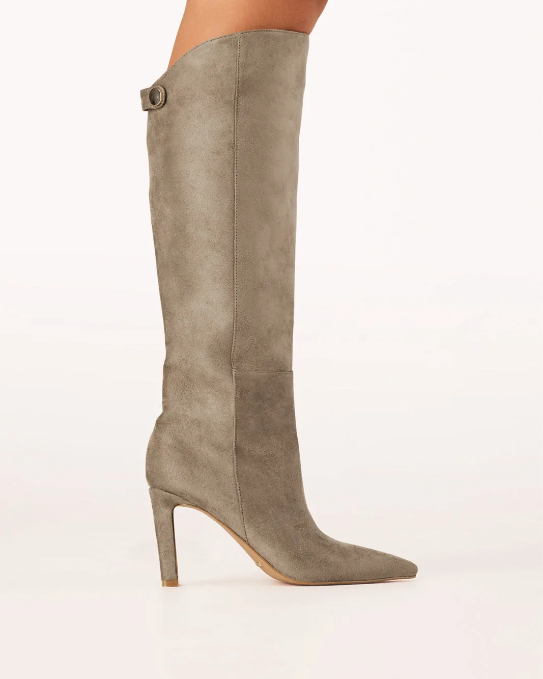 QUENNA - GREY SUEDE