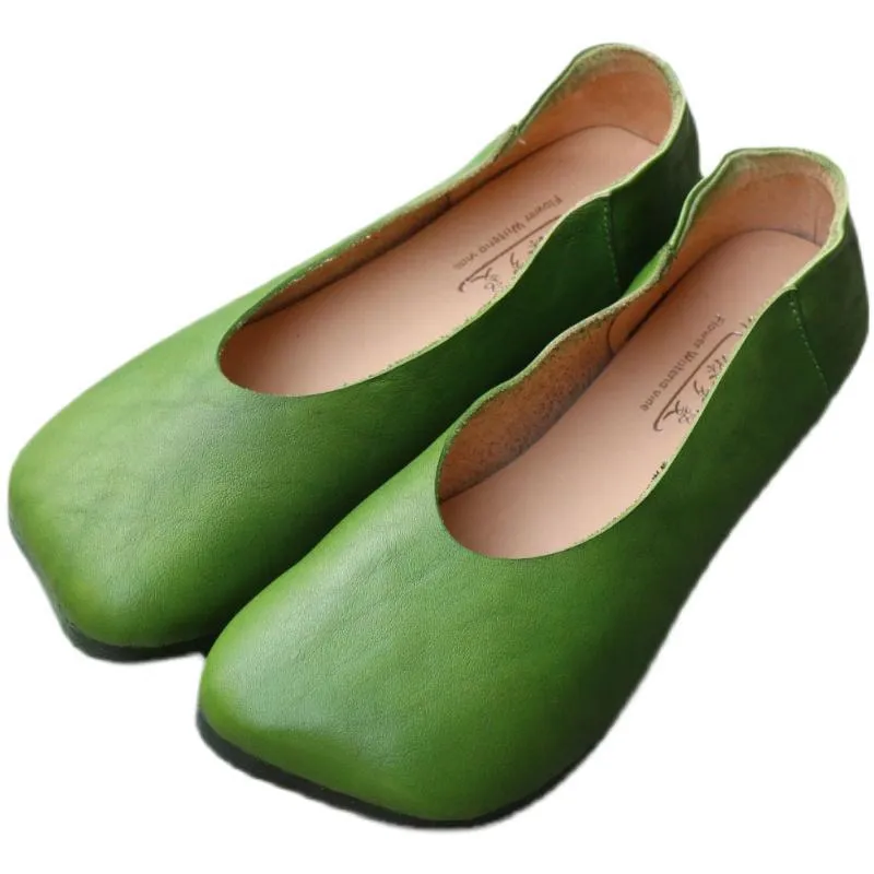 Women's Casual Shallow Flat Soft Sole Shoes 21268575C